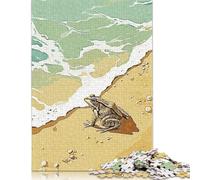 Jump Into The Sea 500 Piece Jigsaw Puzzles for Adults Jigsaw Puzzle 500 Pieces Jigsaws Adults Puzzles Gifts 500pcs (52x38cm)