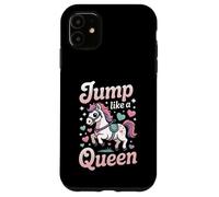 Jump Like A Queen Cute Kawaii Pony Rider Case for iPhone 11