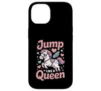 Jump Like A Queen Cute Kawaii Pony Rider Case for iPhone 14