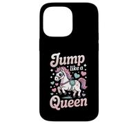 Jump Like A Queen Cute Kawaii Pony Rider Case for iPhone 14 Pro Max
