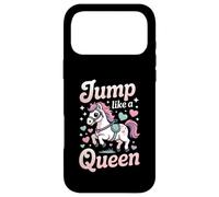Jump Like A Queen Cute Kawaii Pony Rider Case for iPhone 17 Pro Max