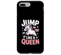 Jump Like A Queen Cute Kawaii Pony Rider Case for iPhone 7 Plus/8 Plus