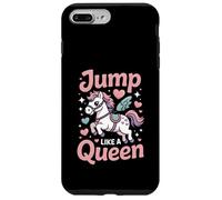 Jump Like A Queen Cute Kawaii Pony Rider Case for iPhone 7 Plus/8 Plus