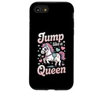 Jump Like A Queen Cute Kawaii Pony Rider Case for iPhone SE (2020) / 7/8