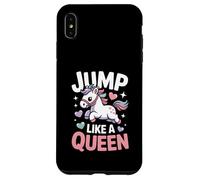 Jump Like A Queen Cute Kawaii Pony Rider Case for iPhone XS Max