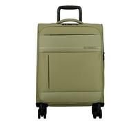 Jump Monthélys 4 wheels Cabin trolley 55 cm with expansion pleat green