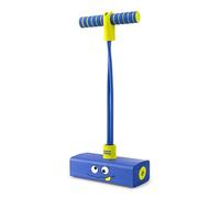 Jump ‘N’ Bouncer Bungee Hopper, Pogo Stick for Kids 3+, Foam Pogo Jumper Stick, Garden Toys Games, Blue