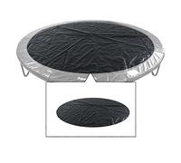 Jump PRO weatherproof trampoline cover: Secure 8, 10,12 foot bed covers fits with enclosure poles up. UV-resistant protection from rain & debris! Fits Zero Gravity & Sportspower Trampolines.