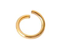 Jump Rings 100-200pcs/lot Stainless Steel Open Jump Rings Split Connectors for DIY Jewelry Making Supplies Accessories(Open Ringx100pcs,7mmx0.8mm)