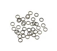 Jump Rings 200Pcs/Lot 3-10mm Metal Jump Rings Round Split Gold Color Jewelry Connector for DIY Making Findings Accessories Supplies(Color 8,3.0mm X 200pcs)