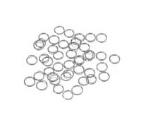 Jump Rings 200Pcs/Lot 3-10mm Metal Jump Rings Round Split Gold Color Jewelry Connector for DIY Making Findings Accessories Supplies(Color 10,3.0mm X 200pcs)