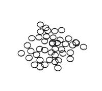 Jump Rings 200Pcs/Lot 3-10mm Metal Jump Rings Round Split Gold Color Jewelry Connector for DIY Making Findings Accessories Supplies(Color 1,6mm X 200pcs)