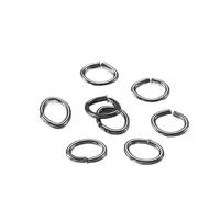 Jump Rings 300Pcs/Lot 4-7mm Metal Oval Jump Rings Split Connectors Open for DIY Jewelry Finding Making Supplies(Color 2,4x5mm)