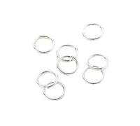 Jump Rings 50-200Pcs/lot Open Jump Ring Split Connecting Rings for DIY Jewelry Making Accessories(Color 4,1.0x10mm 50Pcs)