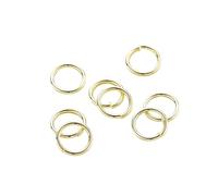 Jump Rings 50-200Pcs/lot Open Jump Ring Split Connecting Rings for DIY Jewelry Making Accessories(Color 1,1.2x10mm 50Pcs)