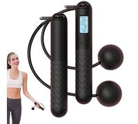 Jump Rope - Adjustable Weighted Cordless Jump Rope,Training Skipping, Smart Anti-Slip Training Equipment for Fitness