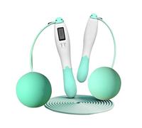 Jump Rope - Adult Skipping Rope | Skip Ropes | Adjustable Anti-Taangled Cordless Jumping Cord | Weighted Training String With Counter For Men Women Kids Outdoor Or Indoor Workout Fitness
