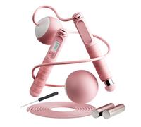 Jump Rope - Adult Skipping Rope | Skip Ropes | Adjustable Weighted Jumping Cord With Counter | Cordless Workout Experience Equipment For Home Exercise Fitness Boxing Training Narrow Space