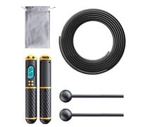Jump Rope - Adult Skipping Rope | Skip Ropes | Digital Counter Non-slip Handle Speed Cord | Weighted Counting Jumping Cords For Men Women Kids Workout Fitness Exercises Training