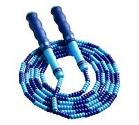 Jump Rope Bundle - Soft Beaded Skipping Rope | Bead Jump Rope, 8ft Adjustable Rope with Ergonomic Handles for Gym School Exercise P