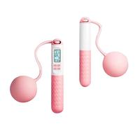 Jump Rope, Digital Counting Fitness Exercise Training Jump Rope, Ball Weighted Cordless Skipping Ropes for Men Women Home Gym Cardio Workout