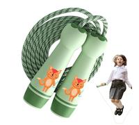 Jump Rope For Kids - Adjustable Cotton Skipping Cord, Lightweight Exercise Line, Handle Grip Jumping Rope, Fitness Training Tool Outdoor Activity, Playground Workout, Physical Development | Fun Sports