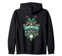 JUMP ROPE JOY Skipping Cardio Rhythm Practice Zip Hoodie