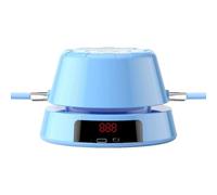 Jump Rope Machine: Rechargeable Training Equipment, Smart LED Rope Jump Trainer, Automatic Wireless Exercise Device | Multi-User Practice In