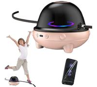 Jump Rope Machine, Smart Music Jump Counter: Adaptive Speed Setting, Intelligent Digital Wireless Jump Rope Machine with Remote Control 10 Speed