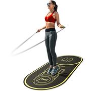 Jump Rope Mat 63"x27" Exercise Fitness Mat, Non-Slip Indoor Outdoor Crossrope Mat, 7mm Thick High-Density Workout Jump Rope Pad for Home Gym Flooring Concrete Jumping Rope