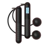 Jump Rope - TPU 3.5 cm Adjustable Weighted | Skip Rope, Adjustable Weighted Line Jump Ropes with Counter | For Gym