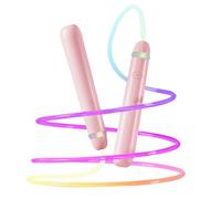 Jump Ropes in Grey, Jumping Rope for Kids | Bright LED Flashing Jump Shower Chain | Sports Light A Lightweight Adjustable Toy for Boys and Girls