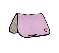 Jump saddle pad with embroidered logo for horse Equestro