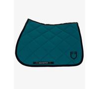Jump saddle pad with embroidered logo for horse Equestro