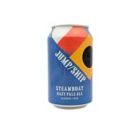 Jump Ship Steamboat - Non Alcoholic Hazy Pale Ale, Case of 12 Cans