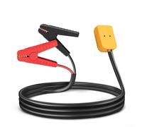 Jump Starter Cable Clamps for DeWalt 20V Battery 5 9ft, Designed for 12V to 24V Vehicles Including Motorcycles and SUVs, Equipped with Flame Resistant Silicone Rubber Insulation
