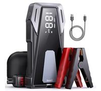 Jump Starter Power Bank, 3000 A Peak Current 21800 mAh Portable 12 V Car Jump Starter for 8.5 L Petrol and 8.0 L Diesel Engine, Jump Starter with LED Torch