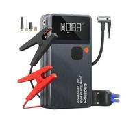 Jump Starter Power Bank for Cars with 7-in-1 Portable Air Compressor, Power Pack Car Booster with 12000 mAh, Car Jump Starter Battery with LED Lamp and USB-C Charge, Travel Set and Emergency Tool
