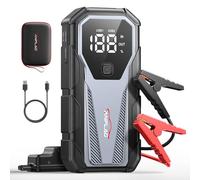 Jump Starter Power Pack, ANFLAG 6000A 21800mAh Car Battery Booster Jump Starter(All Gas/10L Diesel), 12V Car Starter Power Bank with Force Start, Jump leads, LED Flashlight