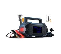 Jump Starter Power Pack Car Battery Starter 3000A 12V Emergency for 8.0L Gas & Diesel Engines with Air Compressor, Portable Car Battery Booster 20000mAh Power Bank, High-Efficiency for All Weather