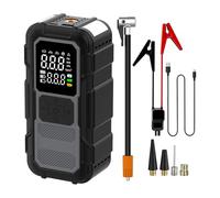 Jump Starter with Air Compressor - 4000A with Cables,Vehicle Jump Starter with Air Compressor - for Long Trips Urban Road Everyday Driving Commuting Drivers Professionals