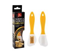 Jump Suede & Nubuck Double-Sided Shoe Brush 15cm - Restores Suede & Nubuck Colours & Texture for Boots, Shoes & Bags (338734)
