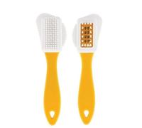 Jump Suede & Nubuck Shoe Brush Multipurpose 1-Pcs Plastic Handle Nubuck Shoe Cleaner Brush for Cleaning Jackets and Shoes