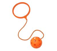 Jump the toys to the ball ankle, skip the ball from the ankle to them, turning a soft swing with different colors, coordination fitness sport ball external