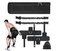 Jump Training Band Set - Resistance Bands, Vertical Jump Enhancements, Leg Strength Boosters | Fitness Men's Exercise Bands Women Boxing Basketball Football Agility Speed Training