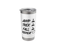 Jump Trick Fall Repeat Trampoline Gymnastics Trampoline Jumping Stainless Steel Insulated Tumbler