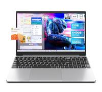 jumper 15.6 inch Laptop with Office 365, 12GB RAM 640GB (512G SSD+128G eMMc) Notebook, 5205U Processor, HD Display Laptops, 5000mAh Battery, Keyboard Film UK, Suitable for Business and Students