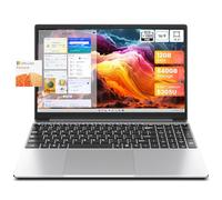 jumper 15.6 inch Laptop with Office 365, 12GB RAM 640GB (512G SSD+128G eMMc) Notebook, HD Display Laptops, 5305U Processor, 5000mAh Battery, Keyboard Film UK, Suitable for Business and Students