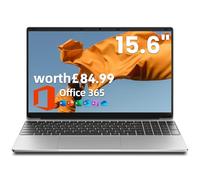 jumper 15.6 inch Laptop with Office 365, HD Display Laptops, 4GB RAM 128GB Storage, 5205U Processor, 38Wh Battery, USB3.0, Portable Laptops for Business, School, and Work, Keyboard Film UK.