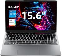 Jumper 2025 Laptop, Intel 12th i5 8-Core Processor(Up to 4.4GHz), 16GB DDR4 512GB NVME SSD, 15.6" FHD IPS Screen, 62.7Wh Battery, WiFi-6, Bluetooth5.1, USB3.2, 4 Stereo Speakers, 2 Memory Slots